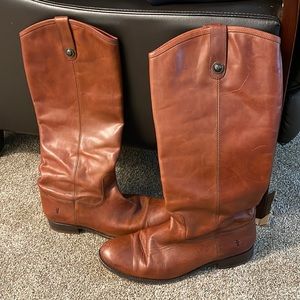 Frye Melissa button riding boots
